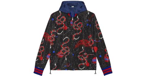 gucci snake space windbreaker|Gucci 2017 Space Animals Windbreaker w/ Tags .